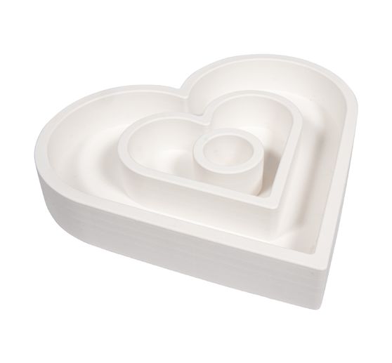 Silicone casting mould "Candle holder" incl. insert