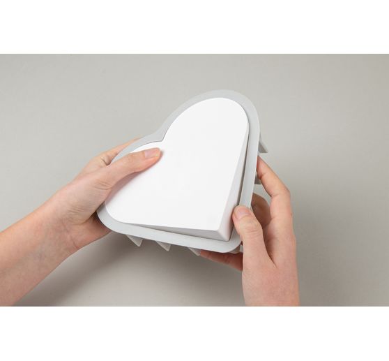 Silicone casting mould "Candle holder" incl. insert