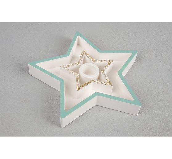 Silicone casting mould "Candle holder" incl. insert