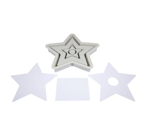 Silicone casting mould "Candle holder" incl. insert