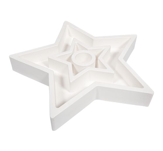 Silicone casting mould "Candle holder" incl. insert