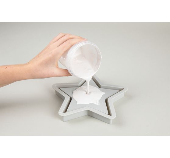 Silicone casting mould "Candle holder" incl. insert