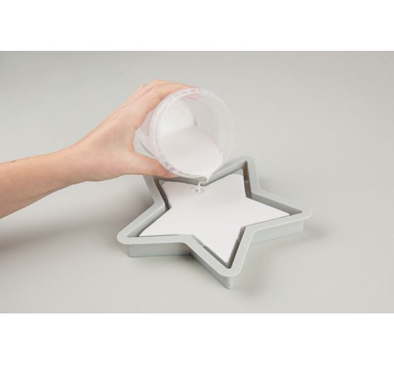 Silicone casting mould "Candle holder" incl. insert