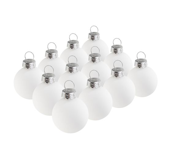 Bombki choinkowe VBS "Mini" wykonane z tworzywa sztucznego, Ø 3 cm