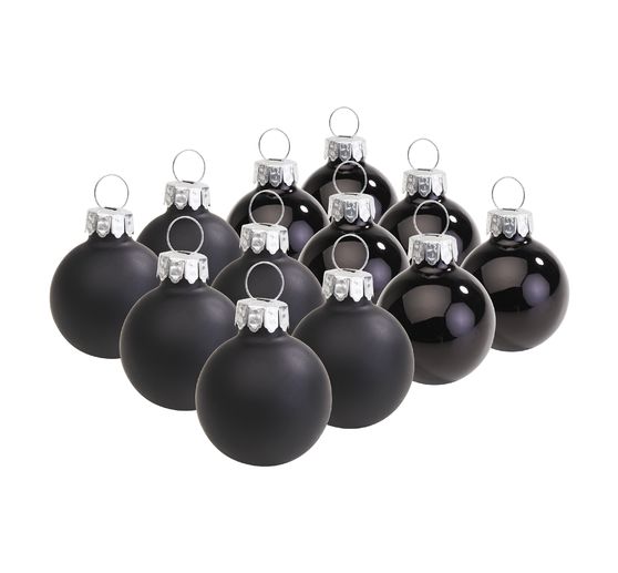 Bombki choinkowe VBS "Mini" wykonane z tworzywa sztucznego, Ø 3 cm