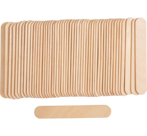 VBS Wooden sticks "Birch", 50 pcs.