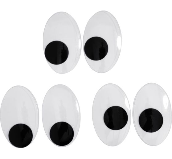 VBS Wobbly eyes "Maxi", 6 pcs.