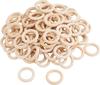 VBS Wooden rings, 100 pcs.