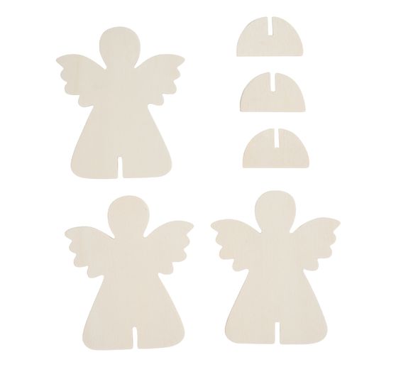 Drewniana dekoracja VBS z podstawką