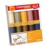 G&uuml;termann Sewing thread set cotton, 10 spools
