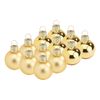 Bombki choinkowe VBS "Mini" wykonane z tworzywa sztucznego, Ø 3 cm Złoto