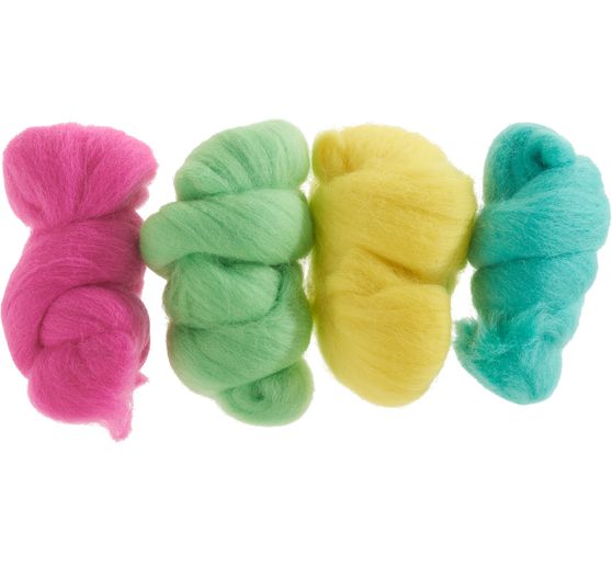 Wełna do filcowania VBS, 4 x 16 g