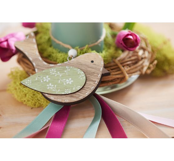 VBS Candles glass coaster, 3 pieces, Ø 13 cm