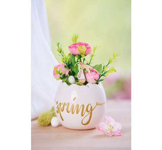 VBS Ranunculus, sztuczny, różowy, ok. 28 cm, 10 szt.