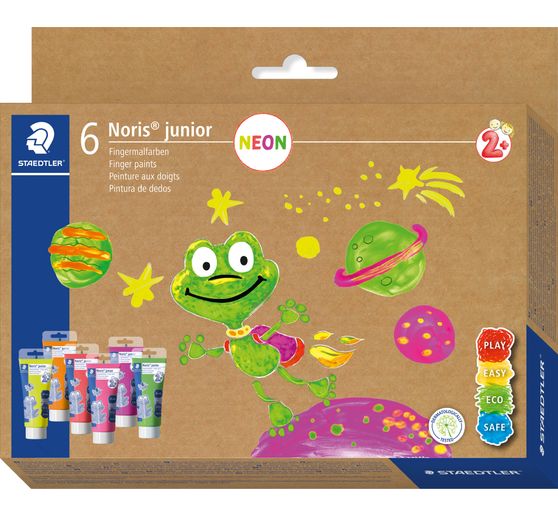 Farby do malowania palcami Noris junior