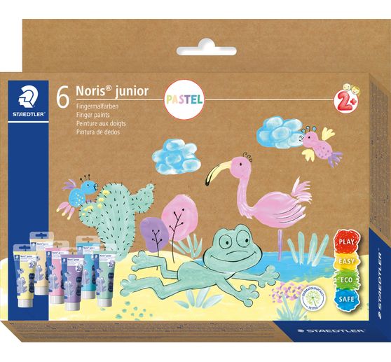 Farby do malowania palcami Noris junior