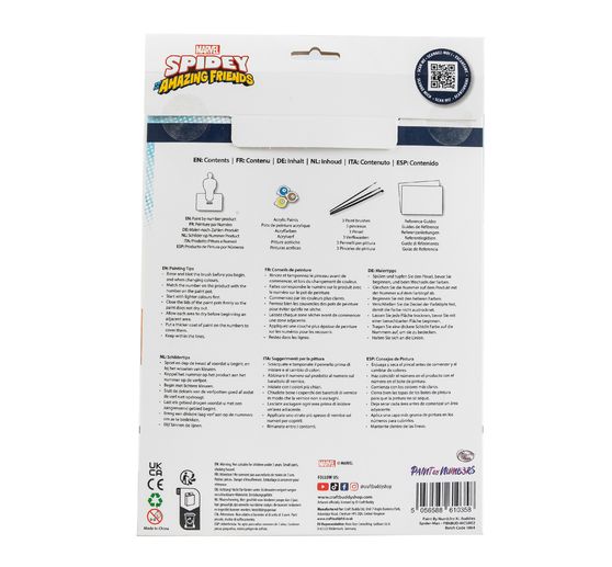 Painting by numbers "XL Buddy", 23 cm