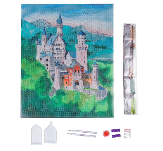Diamond Painting "Crystal Art Kit", 40 x 50 cm