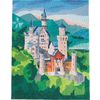 Diamond Painting "Crystal Art Kit", 40 x 50 cm Neuschwanstein Castle
