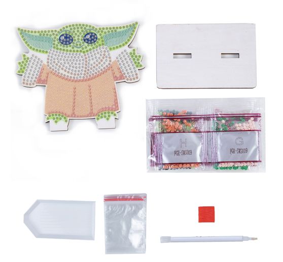 Diamond Painting "Crystal Art Buddy", 11 x 8 cm