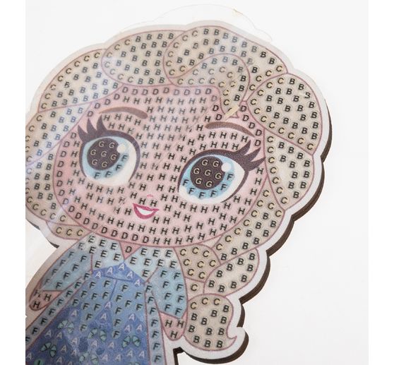 Diamond Painting "Crystal Art Buddy", 11 x 8 cm