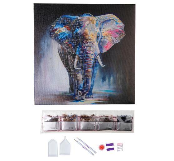 Diamond Painting "Crystal Art Kit", 30 x 30 cm
