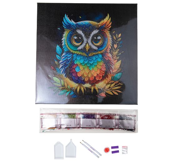 Diamond Painting "Crystal Art Kit", 30 x 30 cm