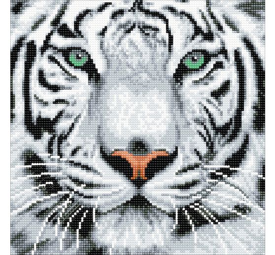 Diamond Painting "Crystal Art Kit", 30 x 30 cm