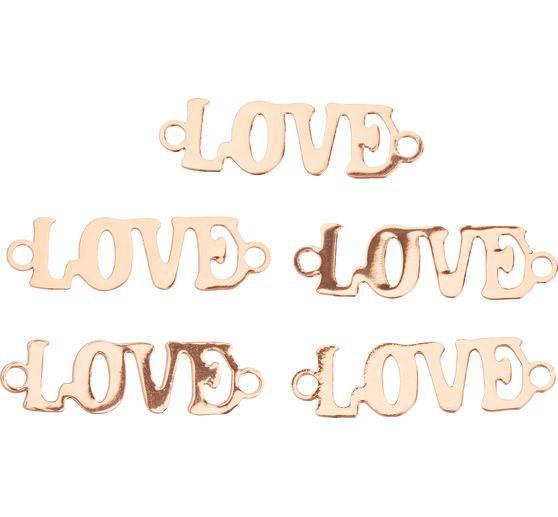 Connector "Love", 5 pieces