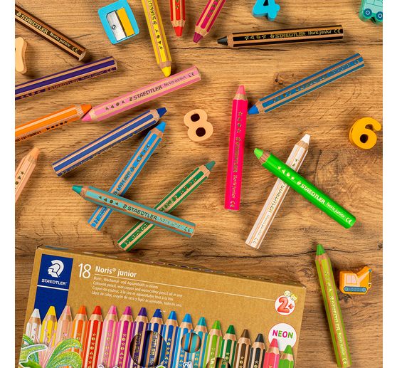 Kredki kolorowe Noris junior