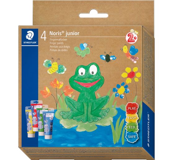 Farby do malowania palcami Noris junior