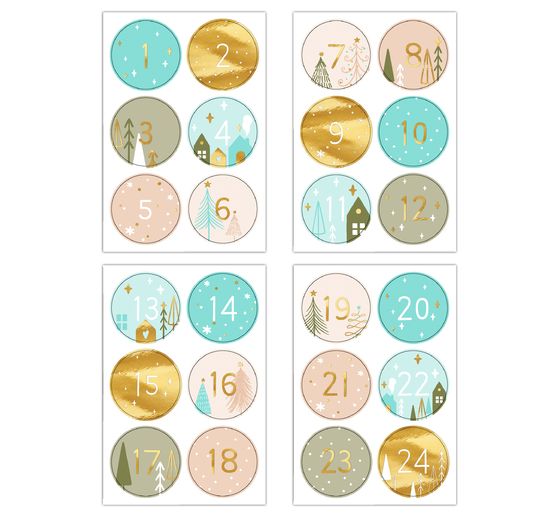 Advent calendar set