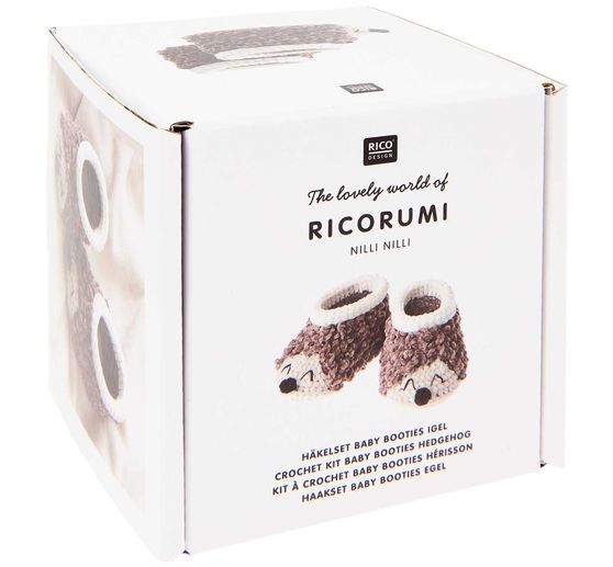 Rico Design Ricorumi zestaw do szydełkowania "Baby Booties"