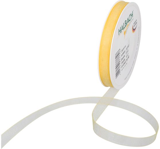 Organza ribbon, 10 mm