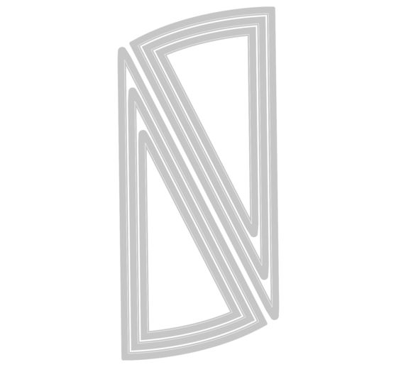 Szablon do wykrojników Sizzix Framelits i stemple Clear Stamps firmy 49 and Market