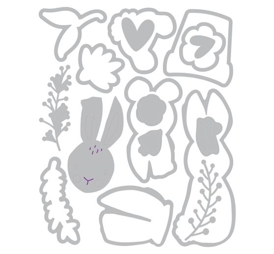 Szablon do wykrojników Sizzix Thinlits autorstwa Catherine Pooler