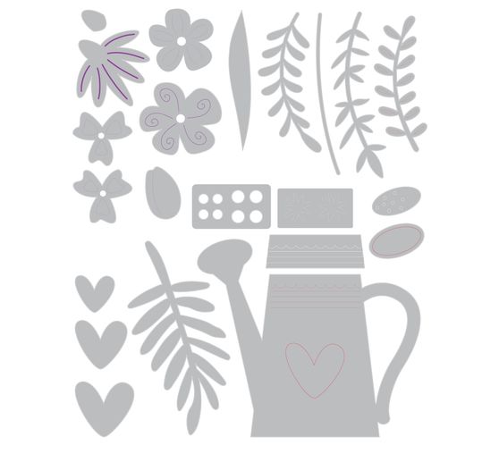 Szablon do wykrojników Sizzix Thinlits autorstwa Catherine Pooler