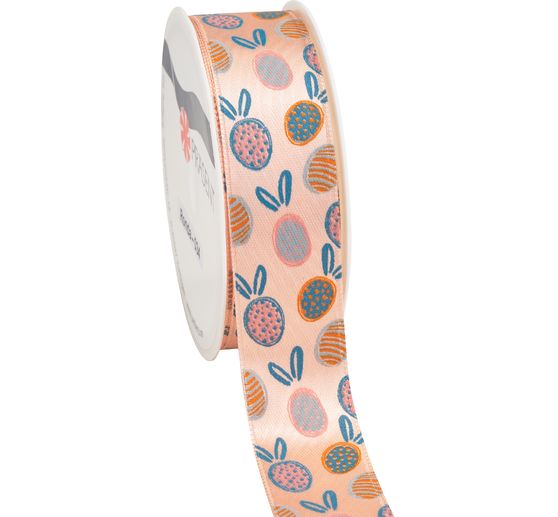 Wstążka satynowa "Zajączek wielkanocny