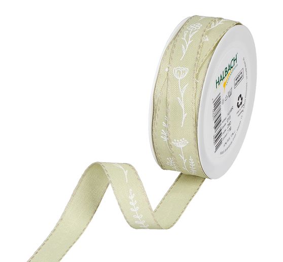 Taśma z nadrukiem "Kwiaty"