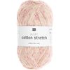 Rico Design "Skarpety Cotton Stretch" Pinky