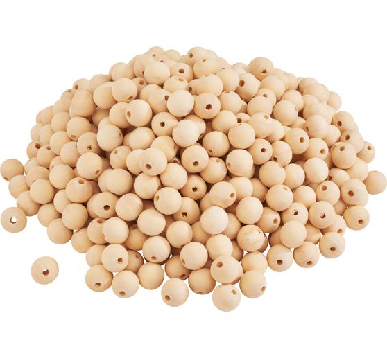 Drewniane kule VBS nawiercone na wylot