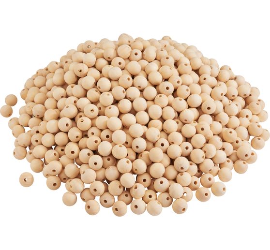 Drewniane kule VBS nawiercone na wylot