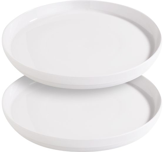VBS Plate with rim, porcelain