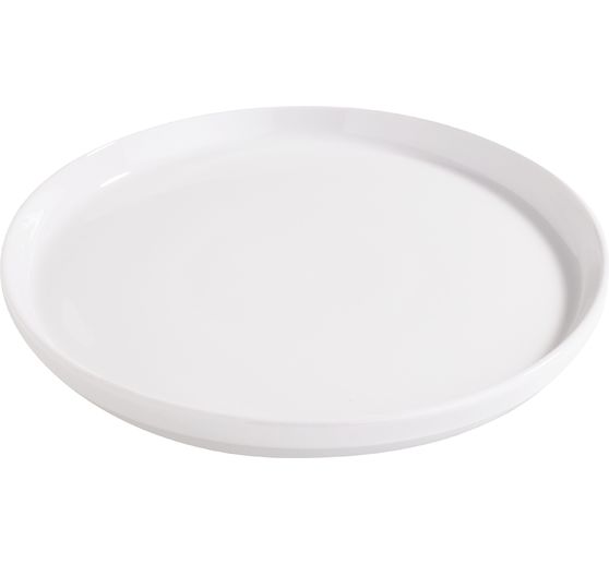 VBS Plate with rim, porcelain