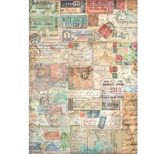 Słomkowa jedwab z motywem "Sztuka podróżowania"