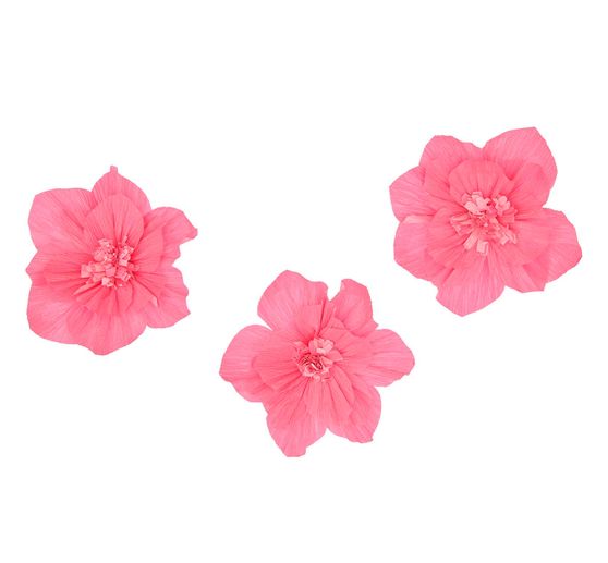 Crêpe paper flowers