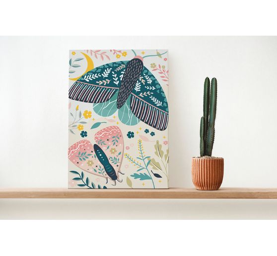 Malowanie po numerach, blejtram