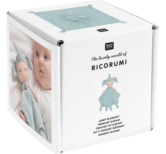 Rico Design Ricorumi zestaw do szydełkowania "Baby Blankies"