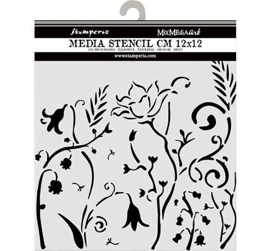 Szablon "Ukryty gaj", 12 x 12 cm