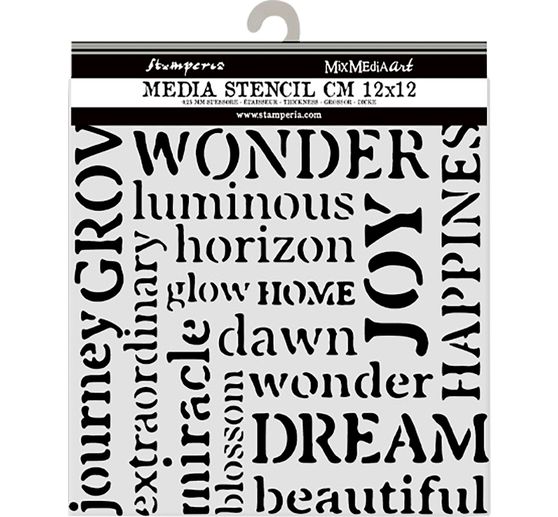 Szablon "Ukryty gaj", 12 x 12 cm